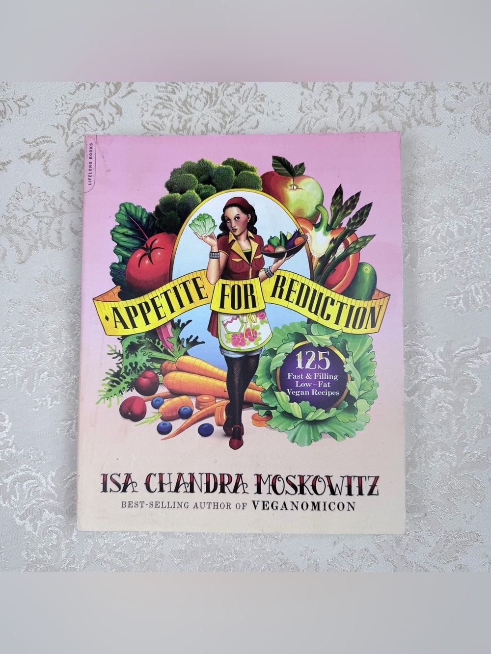 Appetite for Reduction Vegan Cookbook, Paperback, Recipes